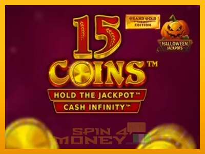 Cihazda oyna 15 Coins Grand Gold Edition Halloween Jackpot ve para kazan