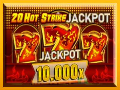 Cihazda oyna 20 Hot Strike Jackpot ve para kazan