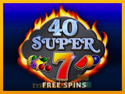 Cihazda oyna 40 Super 7 Free Spins ve para kazan