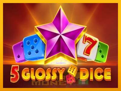 Cihazda oyna 5 Glossy Dice ve para kazan