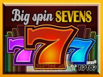 Cihazda oyna Big Spin Sevens ve para kazan