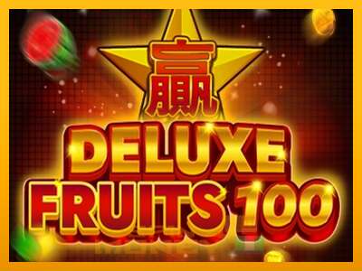 Cihazda oyna Deluxe Fruits 100 ve para kazan