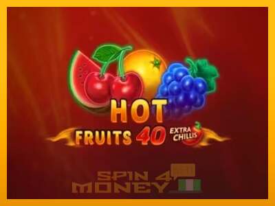 Cihazda oyna Hot Fruits 40 Extra Chillis ve para kazan