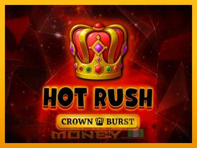 Cihazda oyna Hot Rush Crown Burst ve para kazan