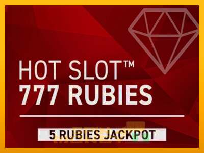 Cihazda oyna Hot Slot 777 Rubies Extremely Light ve para kazan