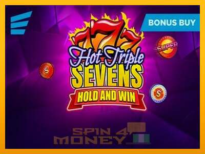 Cihazda oyna Hot Triple Sevens Hold & Win ve para kazan