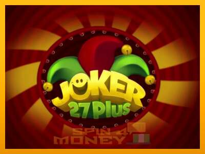 Cihazda oyna Joker 27 Plus ve para kazan