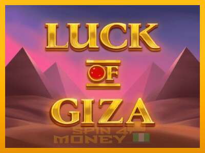 Cihazda oyna Luck of Giza ve para kazan