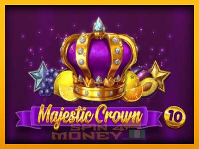 Cihazda oyna Majestic Crown 10 ve para kazan