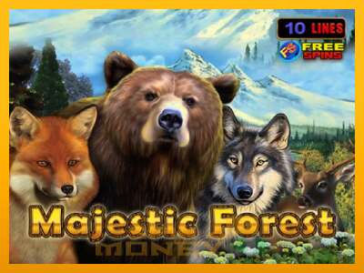 Cihazda oyna Majestic Forest ve para kazan