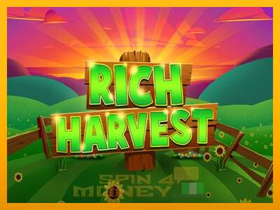 Cihazda oyna Rich Harvest ve para kazan