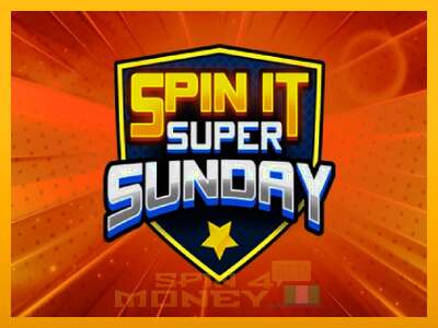 Cihazda oyna Spin It Super Sunday ve para kazan