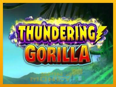 Cihazda oyna Thundering Gorilla ve para kazan