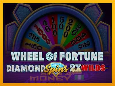 Cihazda oyna Wheel of Fortune Diamond Spins 2x Wilds ve para kazan